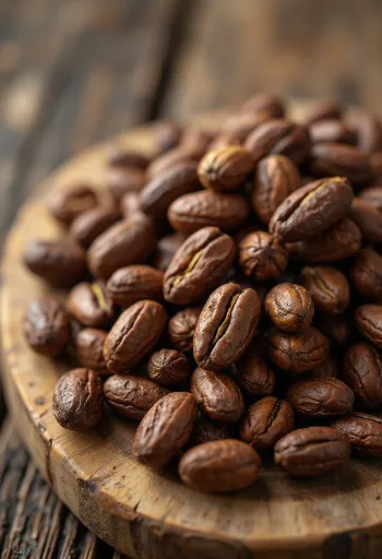 Kırılmış kabukları ve parçacıklarıyla fermente edilmiş kurutulmuş kakao çekirdekleri