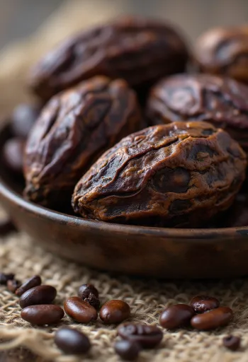 Doğal formda çiğ, fermente edilmemiş kakao çekirdekleri ve tohumları