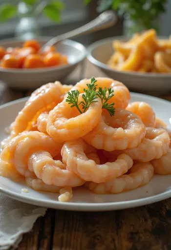 Buz üzerinde limon ve maydanozla taze yürek midyesi eti