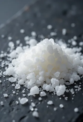 Küçük kasede toz formunda üzüm şekeri ve tahta kaşık