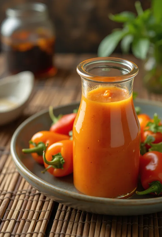 Takolarla servis edilmiş Habanero sos