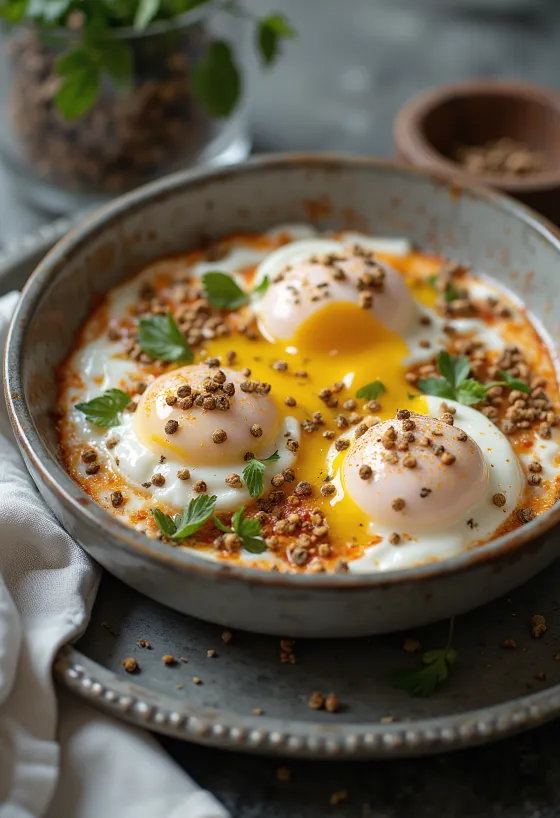 Sarımsaklı yoğurtlu ve tane kimyonlu klasik Çılbır