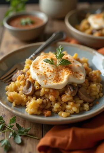 Sebzeli vegan kıvırcık lahana graten