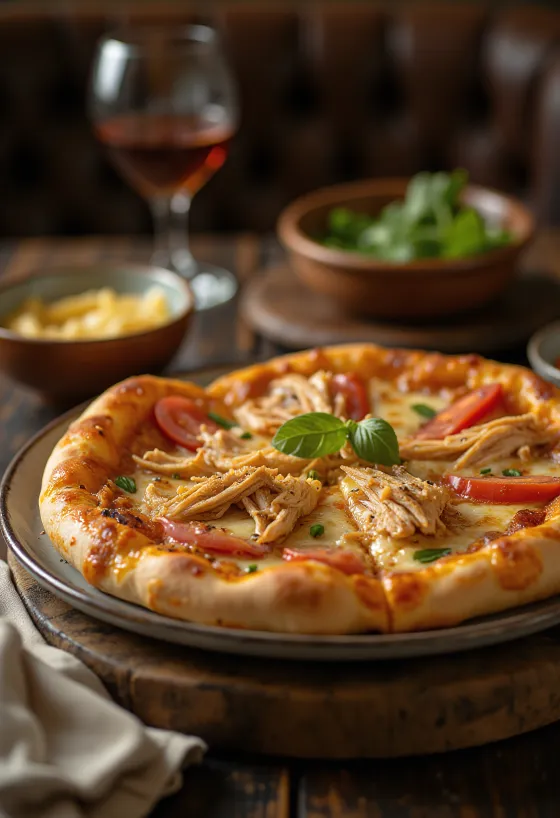 Servis edilmiş Pizza Nigérienne