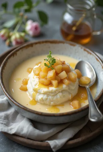 Bardakta Ricotta'lı Panna Cotta