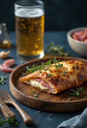 Taze pişmiş Karabuğday Unlu Calzone