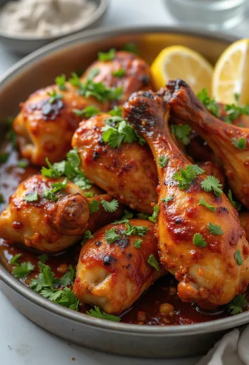 Naan ekmeği ve salata ile servis edilen Tandoori tavuk