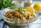 Bulgurlu Tabbouleh, taze sebzeler ve maydanoz ile
