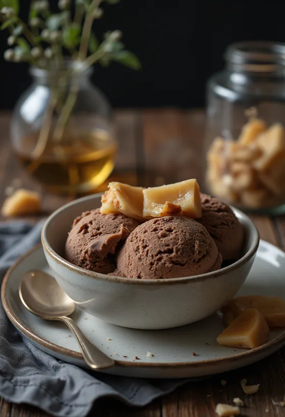 Toblerone Dondurma servisi