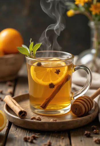 Bergamotlu cider kupada