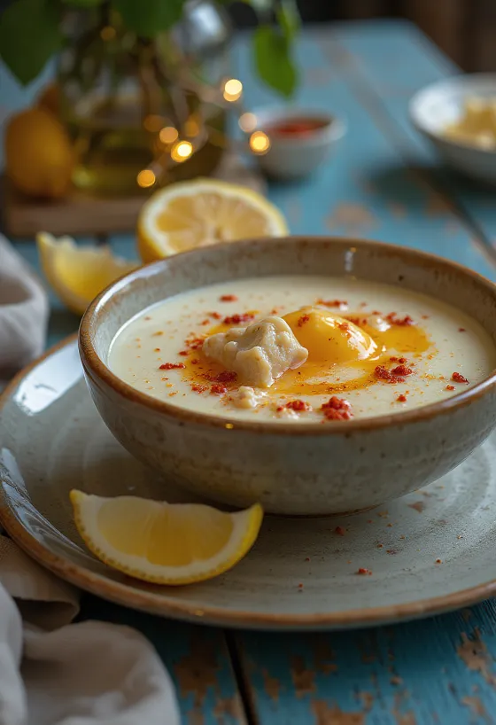 Yumurta sarılı İşkembe, zengin Türk çorbası