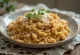 Tamari'li risotto, maydanozla servis edilmiş