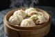 Taze buharda pişmiş Çin baozi dolgulu mantı