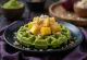 Matcha ve mango ile Asya esintili waffle