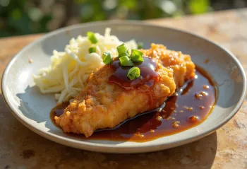 Miso Katsu, miso soslu çıtır panelenmiş domuz pirzolası