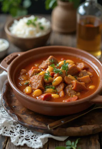 Pimentónlu Callos, sığır eti ve sucuklu zengin İspanyol yahnisi