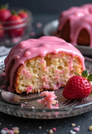 Servis edilmiş Vegan Panç Pastası