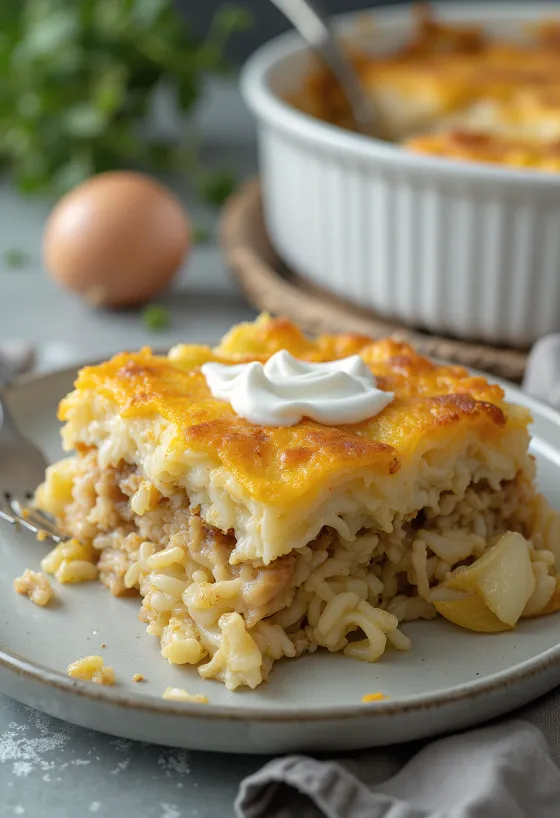 Sulu kıyma ve yumuşak pirinç dolgusuyla katmanlanmış fırında savoy lahanası