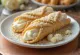 Vanilyalı cannoli servisi