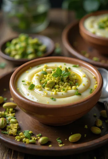 Antep fıstıklı Basundi, Antep fıstıklı süt bazlı Hint tatlısı