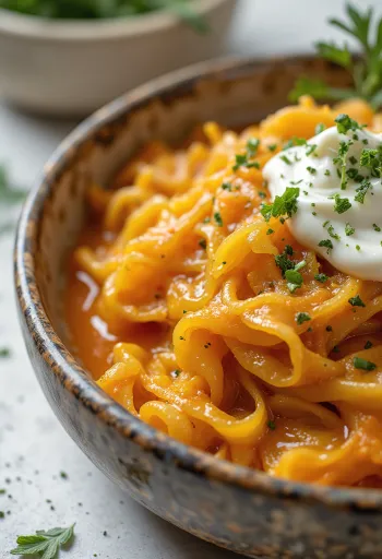 Seitanlı vegan Székely lahana yemeği