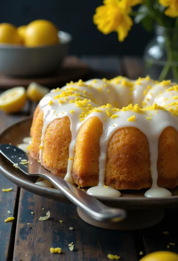Taze limon soslu Limonlu Ballı Pasta